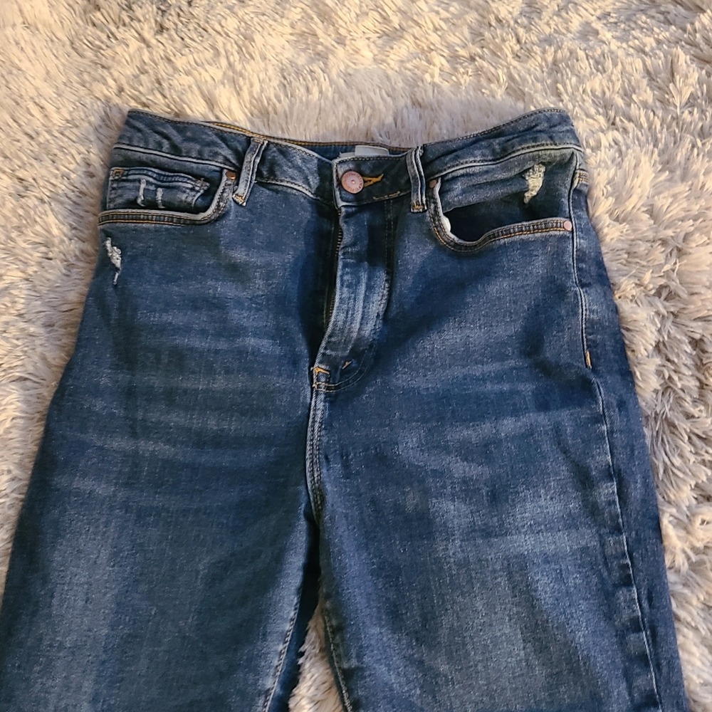 Forever 21 Blue Jeans Medium - Picture 4 of 16
